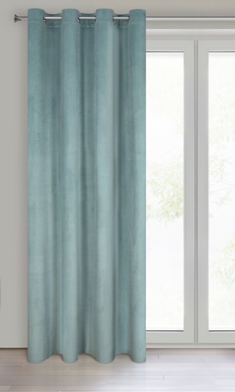 ZASŁONA GOTOWA D91 ROSA 140 X 250 CM SZAŁWIOWY