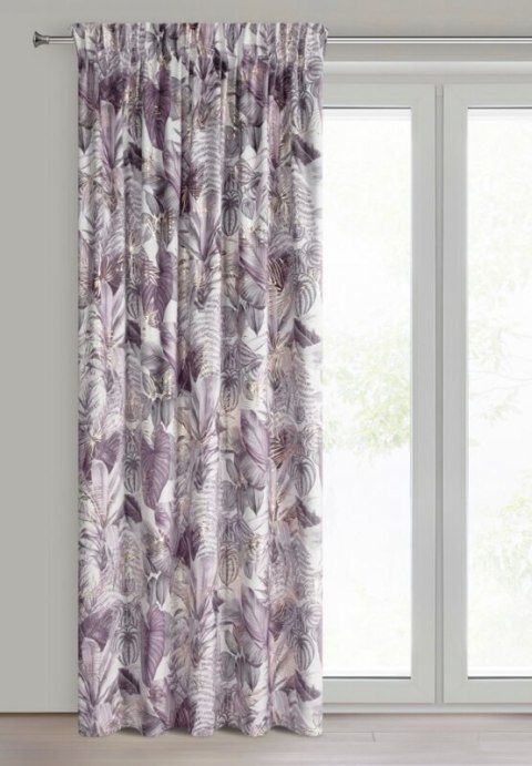 ZASŁONA GOTOWA DAVOS 2 NA TAŚMIE 140 X 270 CM BIAŁY