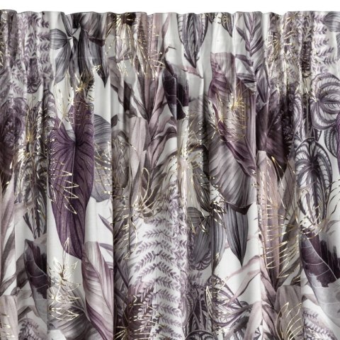 ZASŁONA GOTOWA DAVOS 2 NA TAŚMIE 140 X 270 CM BIAŁY