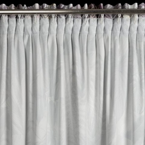 ZASŁONA GOTOWA DAVOS 2 NA TAŚMIE 140 X 270 CM BIAŁY