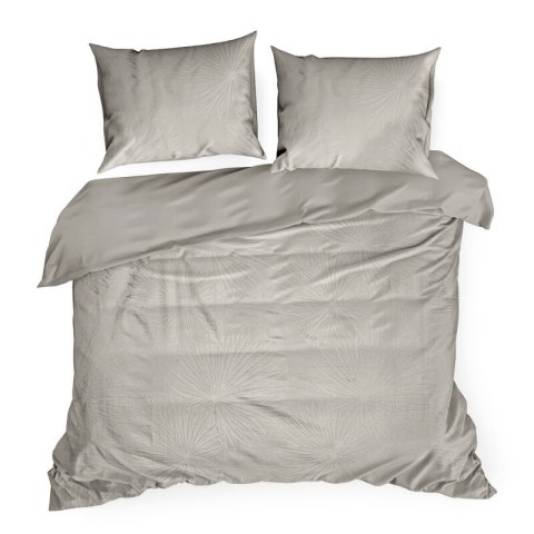 KOMPLET POŚCIELI ŻAK 160 X 200 CM SZAROBEŻOWY