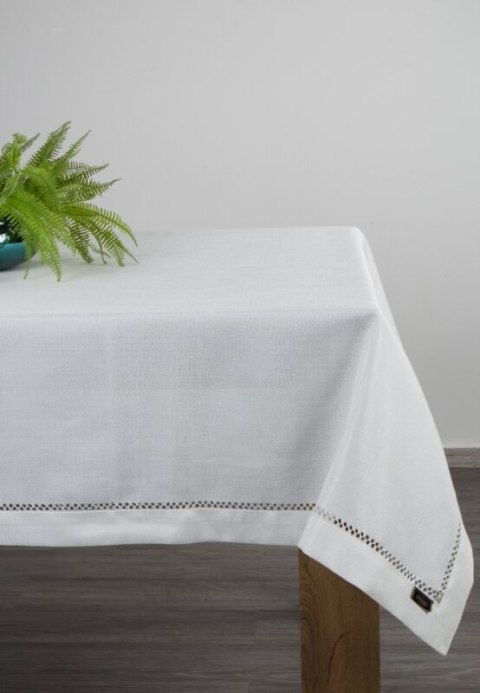 OBRUS EMILY 145 X 350 CM BIAŁY OBRUS EMILY 145 X 350 CM BIAŁY