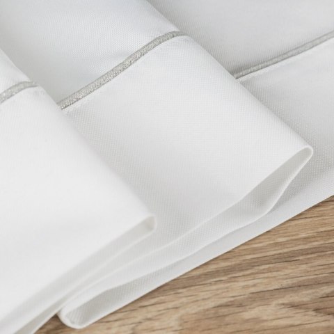 OBRUS MADELE 140 X 220 CM BIAŁY OBRUS MADELE 140 X 220 CM BIAŁY
