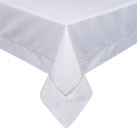 OBRUS MADELE 140 X 220 CM BIAŁY OBRUS MADELE 140 X 220 CM BIAŁY