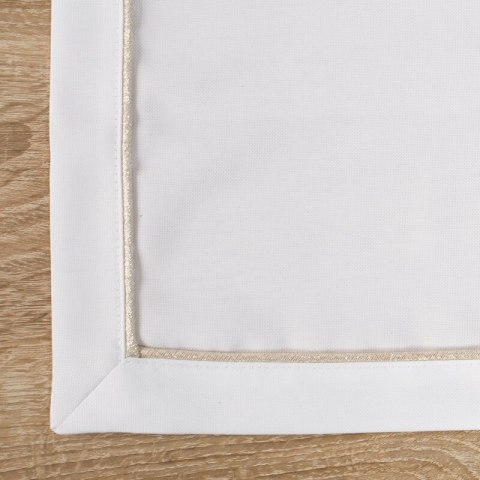 OBRUS MADELE 140 X 220 CM BIAŁY OBRUS MADELE 140 X 220 CM BIAŁY