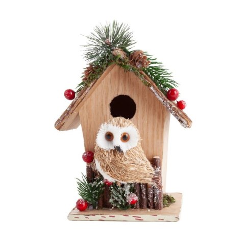 OZDOBA ŚWIĄTECZNA 516 14 X 9 X 21 CM BRĄZOWY OZDOBA ŚWIĄTECZNA 516 14 X 9 X 21 CM BRĄZOWY