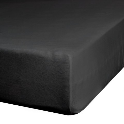 PRZEŚCIERADŁO Z GUMKĄ JERSEY D91 220 X 200 X 30 CM CZARNY PRZEŚCIERADŁO Z GUMKĄ JERSEY D91 220 X 200 X 30 CM CZARNY