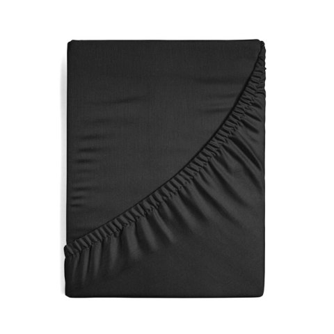 PRZEŚCIERADŁO Z GUMKĄ JERSEY D91 220 X 200 X 30 CM CZARNY PRZEŚCIERADŁO Z GUMKĄ JERSEY D91 220 X 200 X 30 CM CZARNY