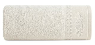 RĘCZNIK SISI (02) 50 X 90 CM KREMOWY