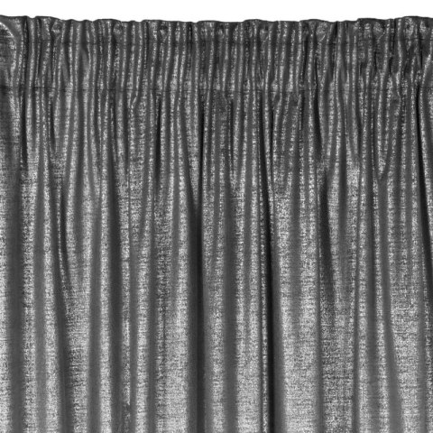ZASŁONA GOTOWA AMBI NA TAŚMIE 140 X 270 CM STALOWY