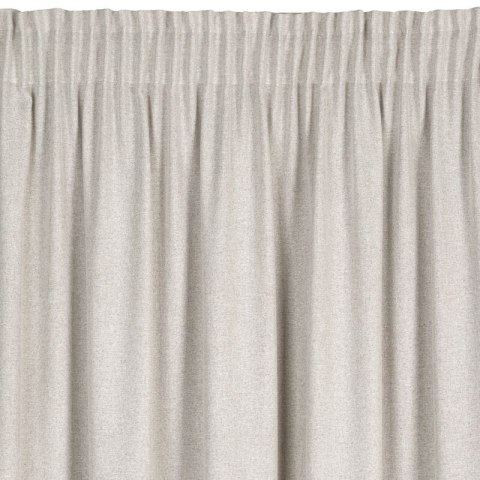 ZASŁONA GOTOWA ERIS NA TAŚMIE 140 X 270 CM JASNOBEŻOWY