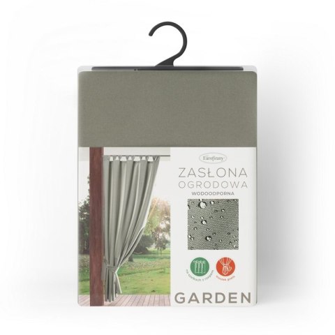 ZASŁONA GOTOWA GARDEN NA SZELKACH 155 X 200 CM BEŻOWY