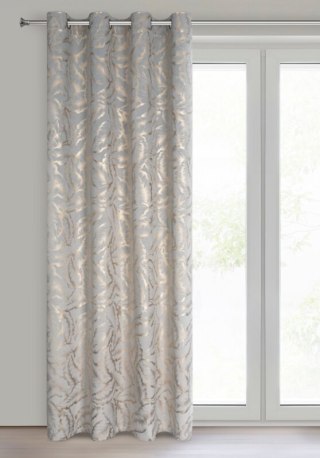 ZASŁONA GOTOWA MILENA 140 X 250 CM SREBRNY