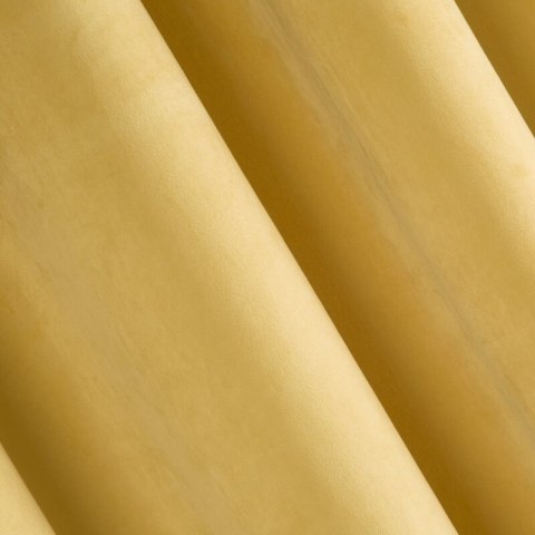 ZASŁONA GOTOWA PIERRE 140 X 250 CM MUSZTARDOWY