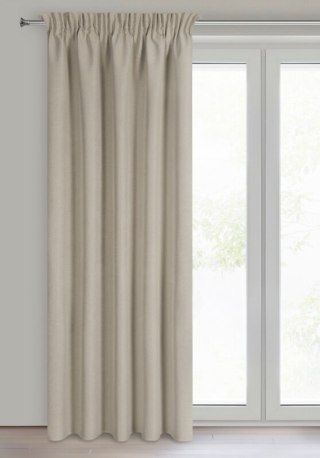 ZASŁONA GOTOWA SUZAN NA TAŚMIE 135 X 270 CM CIEMNOBEŻOWY