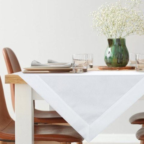 OBRUS LUCY 85 X 85 CM BIAŁY OBRUS LUCY 85 X 85 CM BIAŁY
