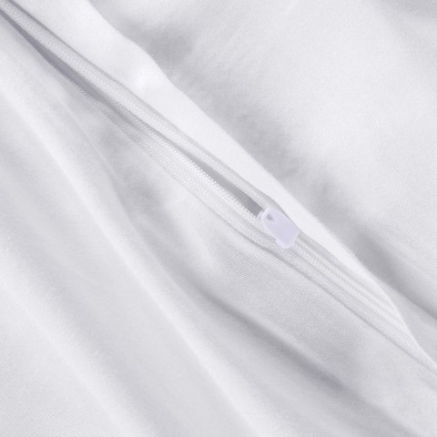 Pościel satyna bawełniana BIAŁY 603/140x200+1posz.70x80