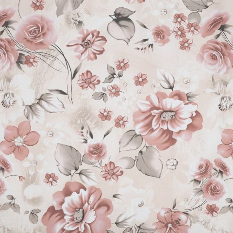 KOMPLET POŚCIELI SATYNOWEJ SPRING 42 160 X 200 CM PUDROWY RÓŻ