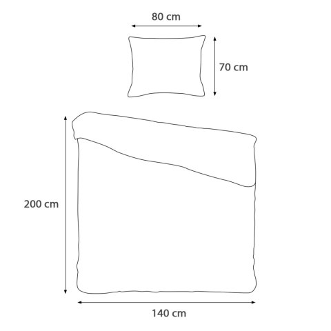 Pościel satyna bawełniana SEPIA 043/140x200+1posz.70x80 Pościel satyna bawełniana SEPIA 043/140x200+1posz.70x80