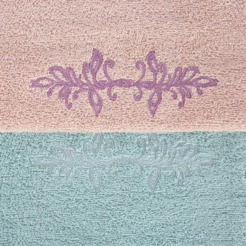 RĘCZNIK KAMELIA 53 X 37 X 11 CM PUDROWY RÓŻ