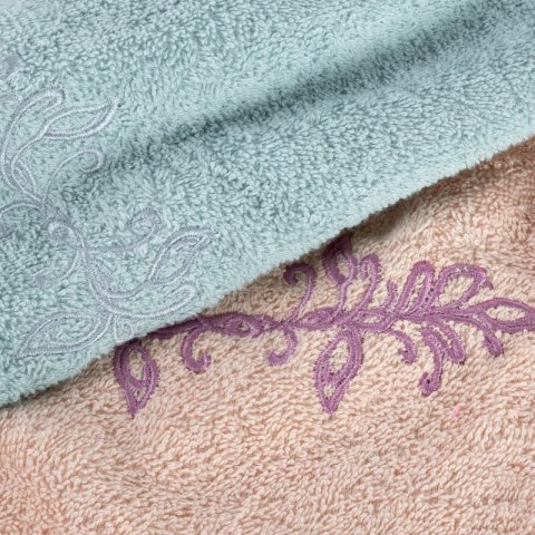 RĘCZNIK KAMELIA 53 X 37 X 11 CM PUDROWY RÓŻ