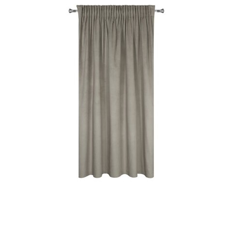 ZASŁONA GOTOWA FARGO NA TAŚMIE 140 X 175 CM BEŻOWY