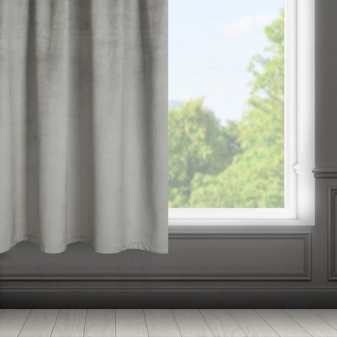 ZASŁONA GOTOWA FARGO NA TAŚMIE 140 X 175 CM POPIELATY