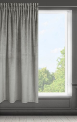 ZASŁONA GOTOWA FARGO NA TAŚMIE 140 X 175 CM POPIELATY