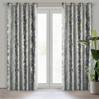 ZASŁONA GOTOWA MELODY 140 X 250 CM STALOWY