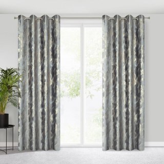 ZASŁONA GOTOWA MELODY 140 X 250 CM STALOWY