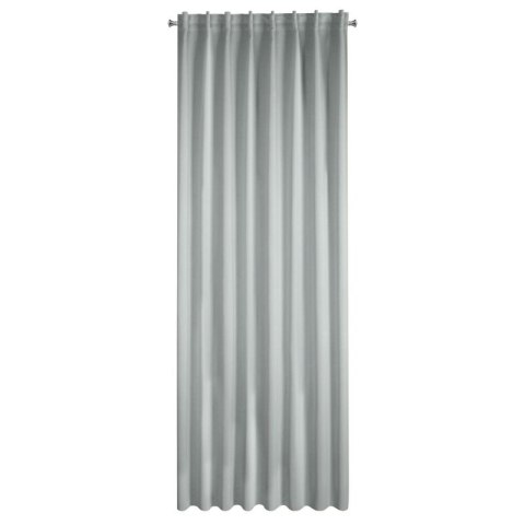 ZASŁONA GOTOWA MILAN NA TAŚMIE 140 X 300 CM SREBRNY