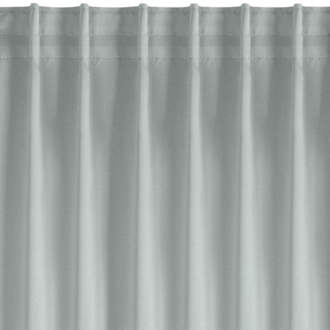 ZASŁONA GOTOWA MILAN NA TAŚMIE 140 X 300 CM SREBRNY